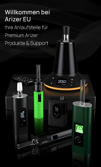 Arizer Homepage german version