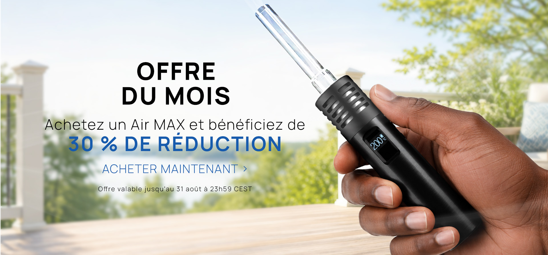 Arizer Air MAX deal of the month