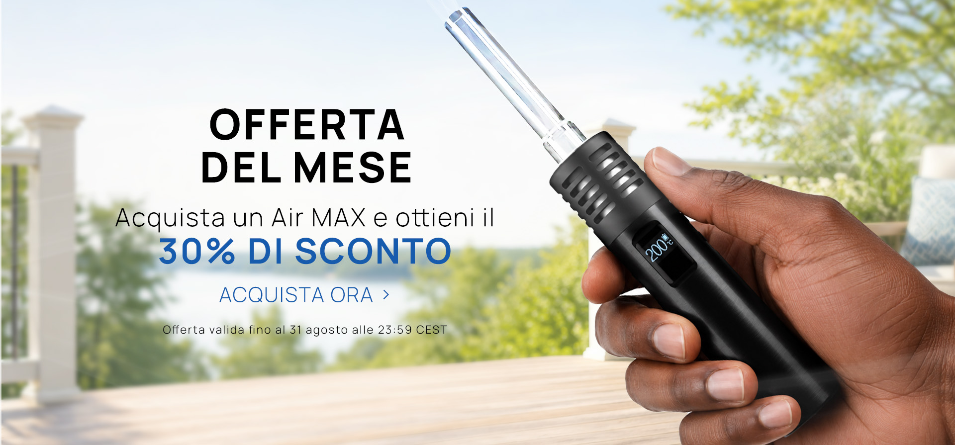 Arizer Air MAX deal of the month