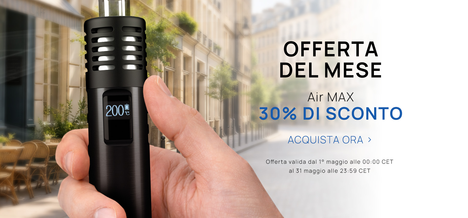 Arizer Air MAX deal of the month